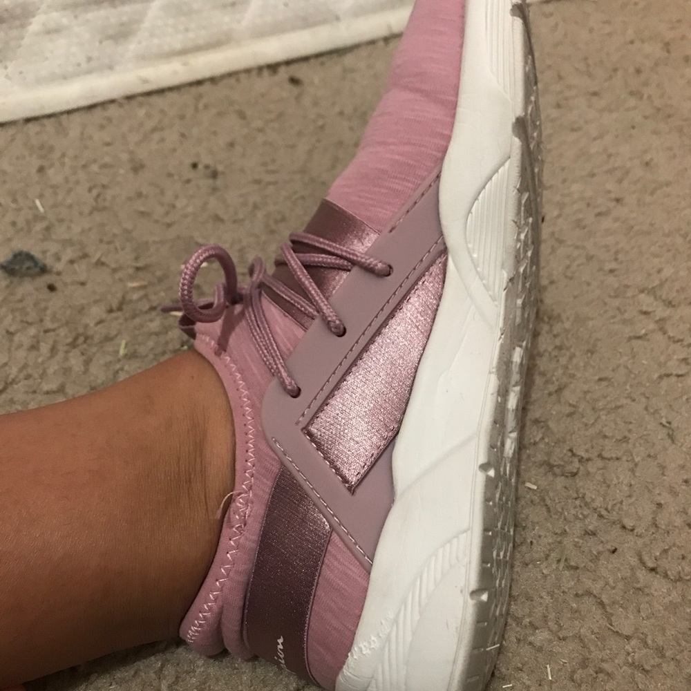 Pink champion running shoes